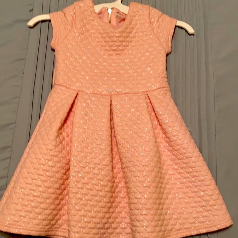 Little girl pink dress